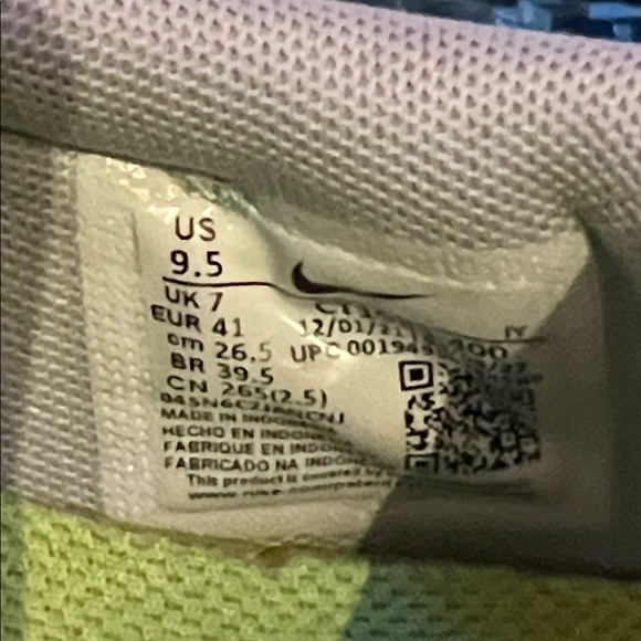 Nike Waffle Racer Crater Sneakers in Bleached Aqua - Picture 14 of 14